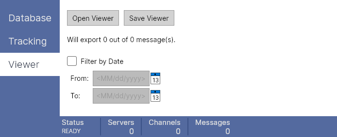 Screenshot of the App (Viewer tab)